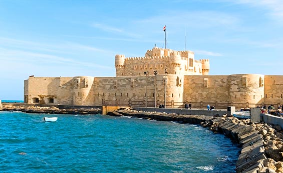 La-ciudadela-de Qaitbay-Alejanderia